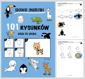 eBook - 101 ZWIERZAKÓW KROK PO KROKU