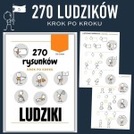 eBook - 270  rysunków LUDZIKÓW KROK PO KROKU 