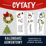CYTATY - kalendarz adwentowy NOWA wersja