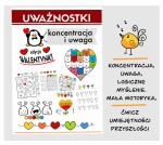 UWAŻNOSTKI - walentynki - karty pracy 