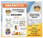UWAŻNOSTKI - Wielkanoc - karty pracy 