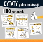 CYTATY pełne inspiracji - 100 karteczek
