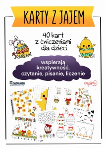 KARTY z JAJEM - zestaw kart edukacyjnych